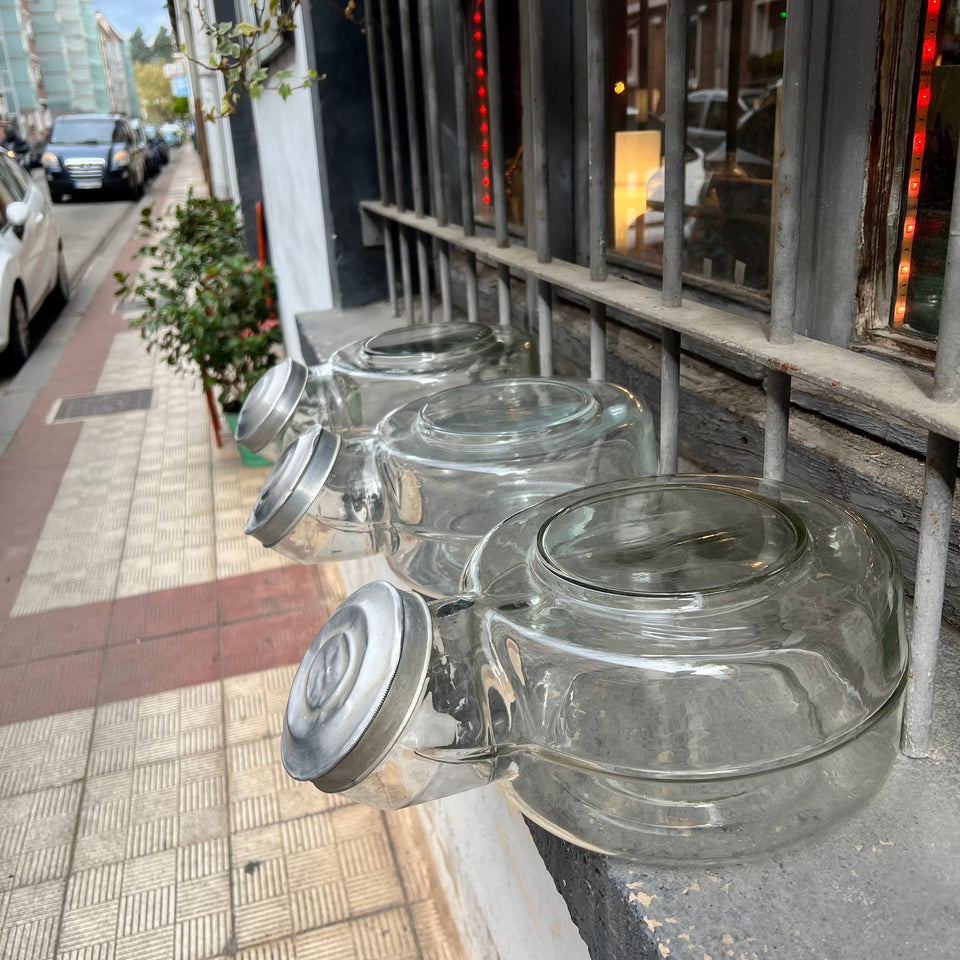 Bote de Caramelos de Cristal
