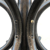 Perchero de pie de madera