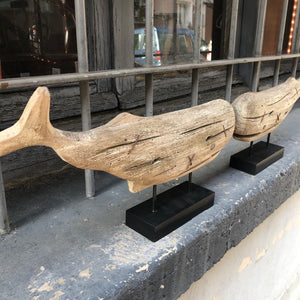 Ballena de madera