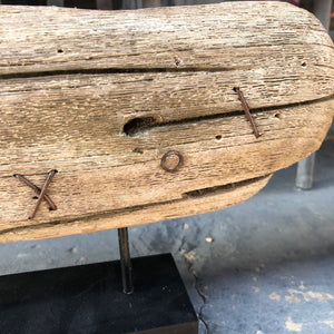 Ballena de madera