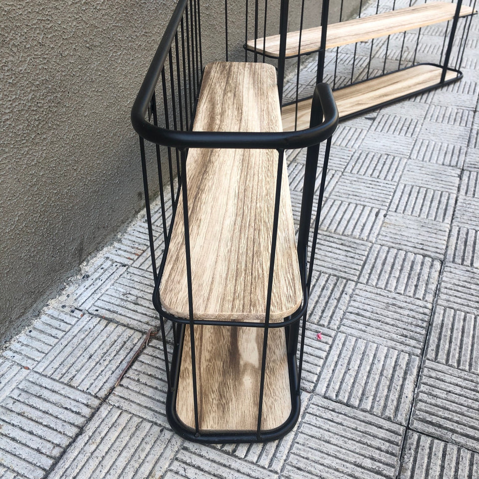 Estanteria de pared dos baldas